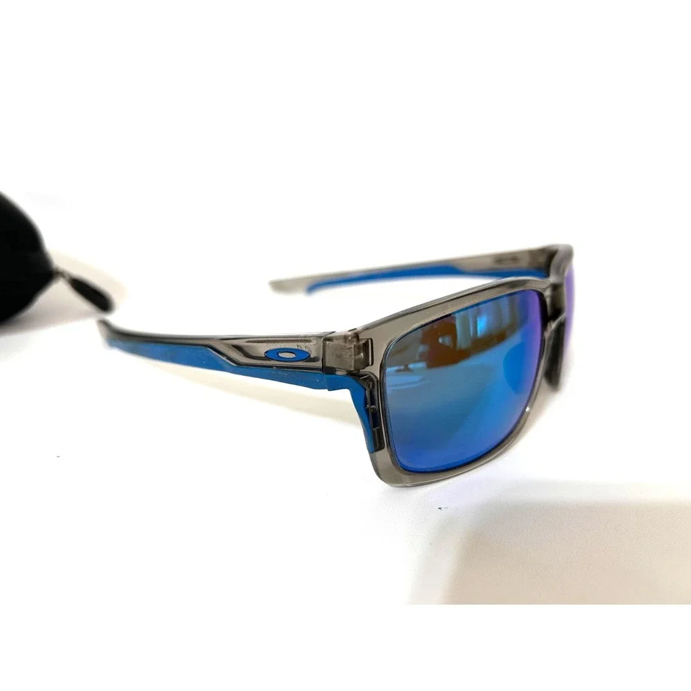 Oakley Mainlink XL OO9264 Prizm P Sunglasses Black/Mirror Blue 61-17-138